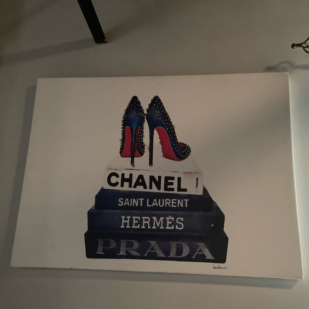 Designer art on canvas